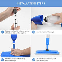 Carica l&#39;immagine nel visualizzatore di Gallery, Bellababy Mocio Lavapavimenti, Spray Mop Pavimenti con Un Flacone 1