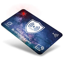 Carica l'immagine nel visualizzatore di Gallery, Carta di Blocco RFID ORBITY | 5ª Generazione + LED | Protezione 1