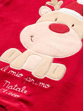 Carica l'immagine nel visualizzatore di Gallery, Chicco, Tutina Natale in ciniglia con piedino, Unisex 0-24, Rosso (831), 6 mesi