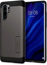 Carica l&#39;immagine nel visualizzatore di Gallery, Spigen Slim Armor, Cover Huawei P30 Pro, Design Meccanica Durevole Gunmetal - Ilgrandebazar