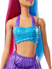 Carica l&#39;immagine nel visualizzatore di Gallery, Barbie- Dreamtopia Bambola Sirena con Capelli Rosa e Blu Giocattolo per... - Ilgrandebazar