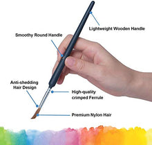 Carica l&#39;immagine nel visualizzatore di Gallery, Libershine Pennello di Dettaglio, 11 Pezzi Pennelli in Acrilico per...