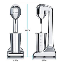 Carica l&#39;immagine nel visualizzatore di Gallery, Arendo - Frullino per frappé - Mixer Bevande - Brocca da 500 ml - 100 W...