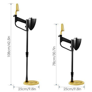 INTEY Metal Detector - Rilevamento Dual Mode, Bobina di Ricerca Giallo - Ilgrandebazar