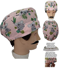 Carica l&#39;immagine nel visualizzatore di Gallery, Capellino Chirurgico Koalas per i capelli corti Unisex, chirurgo, dentista,... - Ilgrandebazar