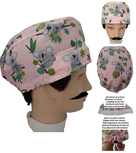 Capellino Chirurgico Koalas per i capelli corti Unisex, chirurgo, dentista,... - Ilgrandebazar