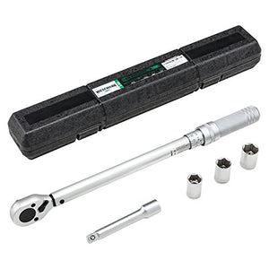 Set chiave dinamometrica con prolunga e bussole da 17, 19, 21 mm WIESEMANN... - Ilgrandebazar