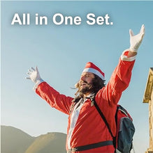 Carica l'immagine nel visualizzatore di Gallery, Costume da Babbo Natale 6 in 1 - Costume da Babbo Natale per Natale - Costume da Babbo Natale - Uomo/Adulti