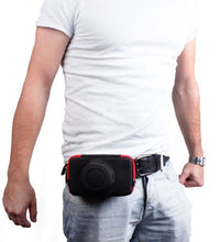 Carica l&#39;immagine nel visualizzatore di Gallery, DURAGADGET Custodia/Astuccio per fotocamera Olympus E-PL8 / Yi M1 - Cerniera...