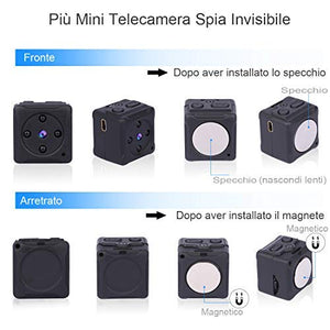 Mini Telecamera Spia Nascosta,NIYPS Full HD 1080P Portatile Micro Spy mini
