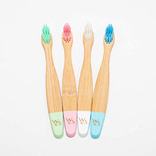 Carica l&#39;immagine nel visualizzatore di Gallery, Wild &amp; Stone | Spazzolino da denti per bambino in bambù organico | Quattro... - Ilgrandebazar