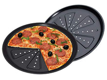 Carica l&#39;immagine nel visualizzatore di Gallery, CHG 9776-46 Teglia per Pizza, 2 Pezzi, Diametro Ca. 28 Cm, in Nuova qualità...