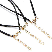 Carica l&#39;immagine nel visualizzatore di Gallery, Anglacesmade - Collana girocollo in pelle con ciondolo a forma di stella,... - Ilgrandebazar