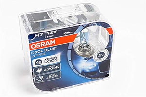 64210CBI-HCB COPPIA LAMPADE OSRAM COOL BLUE INTENSE H7, FARI ALOGENI PER...