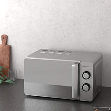 Carica l'immagine nel visualizzatore di Gallery, Cecotec - Microonde nero, 20 L, 6 livelli, tecnologia 3DWave, 700 W, effetto specchio, rivestimento Ready2Clean per una pulizia facile (Gray Mirror)