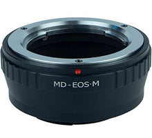 Carica l&#39;immagine nel visualizzatore di Gallery, Adattatore MD/EOS M per obiettivo Minolta MD a fotocamera Canon EOS M EF-M...