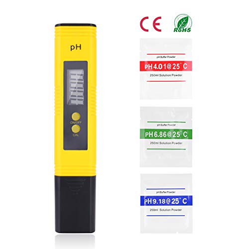 PH Tester Misuratore Digitale, Digitale Gamma 0.00-14.00 Penna...