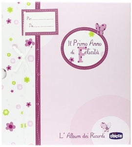 Chicco 00002310100000 Album dei Ricordi, Libro Nascita, Rosa