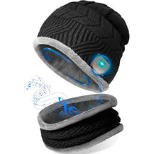 Carica l&#39;immagine nel visualizzatore di Gallery, Regali Uomo Originali Cappello Bluetooth - Idee Regalo Natale Uomo Papà Amiche Regali Gadget Tecnologici Utili, Berretto con Cuffie Bluetooth Musica Sport Invernale Accessori Running Sci Elettronica