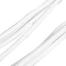 Carica l'immagine nel visualizzatore di Gallery, SilverStone SST-PP07-EPS8W - cavo estensione sleevato EPS 8pin a EPS/ATX 4+4pin, 30cm, bianco