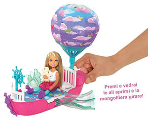 Barbie- Magica Chelsea con la Barca, Le Rotelle Nascoste e Ali Si... - Ilgrandebazar