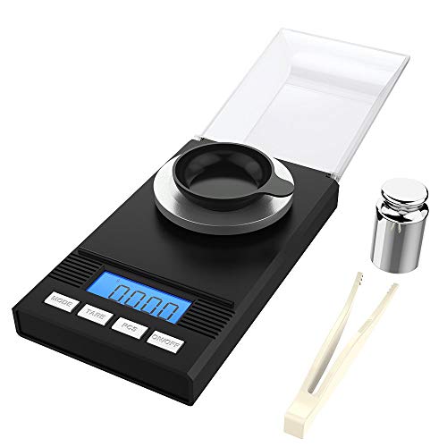 homgeek Bilancia di Precisione 0.001g, Milligrammo 1 - Ilgrandebazar