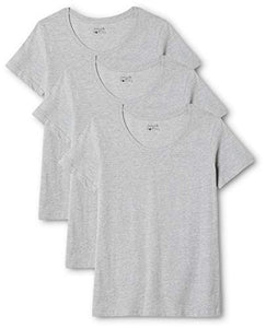 Berydale T-shirt donna con scollo tondo, confezione da 3 in diversi colori - Ilgrandebazar