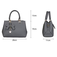 Carica l&#39;immagine nel visualizzatore di Gallery, URAQT Borsa a Mano Donna, Borse a Spalla Donna in PU Pelle, #3 Grigio