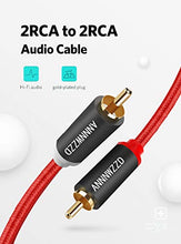 Carica l&#39;immagine nel visualizzatore di Gallery, Cavo audio RCA, 2RCA Maschio a 2 RCA Audio Stereo per CD, 1M