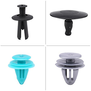 730 pezzi clip di carrozzeria, 17 assortiti corpo vettura push pin... - Ilgrandebazar