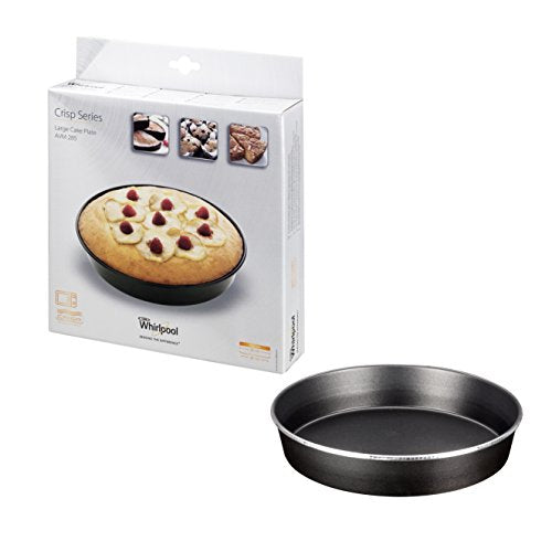 Whirlpool - WPro AVM285 Piatto Crisp a Bordo Alto • ∅ 28 cm-Altezza 5,5 cm - Ilgrandebazar
