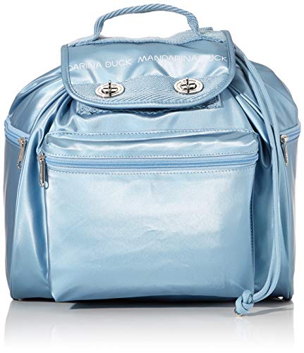 Mandarina Duck Utility Tracolla, Zaino Donna, 18x35x31 cm (W Blu (Dusty Blue)