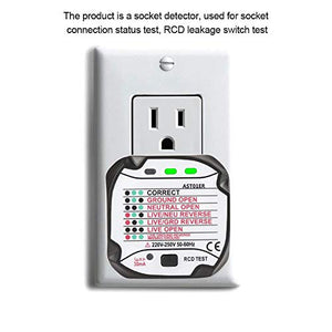 BSIDE AST01 Rilevatore di tester per presa elettrica automatica 220V EU Plug - Ilgrandebazar