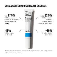 Carica l&#39;immagine nel visualizzatore di Gallery, Face D - Crema Contorno Occhi, Trattamento Anti-occhiaie, 15 Millilitro