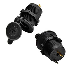 Carica l&#39;immagine nel visualizzatore di Gallery, 2pcs Presa Accendisigari Auto,JTENG 12V / 2PCS femminile