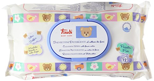 Trudi Baby Care 72 Salviettine Detergenti al Nettare dei Fiori - Ilgrandebazar