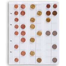 Carica l&#39;immagine nel visualizzatore di Gallery, coin sheets OPTIMA, for 54 coins up to 20 mm Ø, clear - Ilgrandebazar