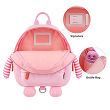 Carica l&#39;immagine nel visualizzatore di Gallery, GAGAKU Zaino Bambini Animali Sicurezza Zainetto Asilo per Bambina A - Rosa