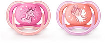 Carica l'immagine nel visualizzatore di Gallery, Philips Avent SCF345/22 Succhietti Ultra Air 6 - 18 m, Unicorno