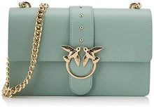 Carica l'immagine nel visualizzatore di Gallery, Pinko Love Classic Simply C Vitello, Borsa a Tracolla Verde (Verde Cammeo)