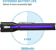 Carica l&#39;immagine nel visualizzatore di Gallery, LETION Torcia LED Potente Ricaricabile con 1500 Lumen IPX4 Impermeabile 5...