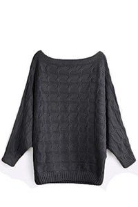 YOINS Donna Maglione Floreale Felpa Spalle Scoperte XXL, Grigio Scuro-nuovo - Ilgrandebazar