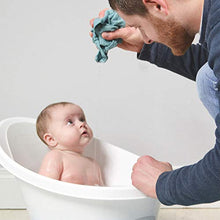 Carica l&#39;immagine nel visualizzatore di Gallery, Shnuggle Vaschetta per bagnetto Bianca con schienale grigio - Ilgrandebazar