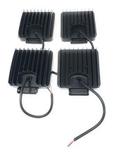 Carica l&#39;immagine nel visualizzatore di Gallery, tempo di saldi 4 Fari 48W Quadrato Faretto Led Da Lavoro 16 3W Di... - Ilgrandebazar