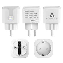 Carica l&#39;immagine nel visualizzatore di Gallery, ANOOPSYCHE Presa Wifi Intelligente Smart Plug la Gestione Globale dei 1 pack - Ilgrandebazar