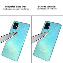 Carica l&#39;immagine nel visualizzatore di Gallery, ANEWSIR Cover per Samsung Galaxy A51, Protezione Posteriore in Vetro... - Ilgrandebazar