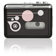 Carica l&#39;immagine nel visualizzatore di Gallery, Rybozen Cassette Player Standalone Portable Digital USB Audio Music/Cassette...