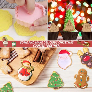 MEZHEN Formine per Biscotti Natale Tagliabiscotti Natalizi Stampi Biscotti Pan di Zenzero Stampo per Biscotti Cookie Cutter Taglia Biscotti MEZHEN Formine per Biscotti Natale Tagliabiscotti Natalizi Stampi Biscotti Pan di Zenzero Stampo per Biscotti Cookie Cutter Taglia Biscotti