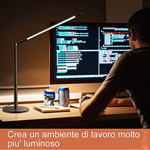 Carica l&#39;immagine nel visualizzatore di Gallery, GHB Lampada da Tavolo a LED Dimmerabile Scrivania Lettura... - Ilgrandebazar