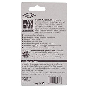 ADESIVO MAX REPAIR g 20 EXPO BOSTIK [BOSTIK ] 20 gr - Ilgrandebazar